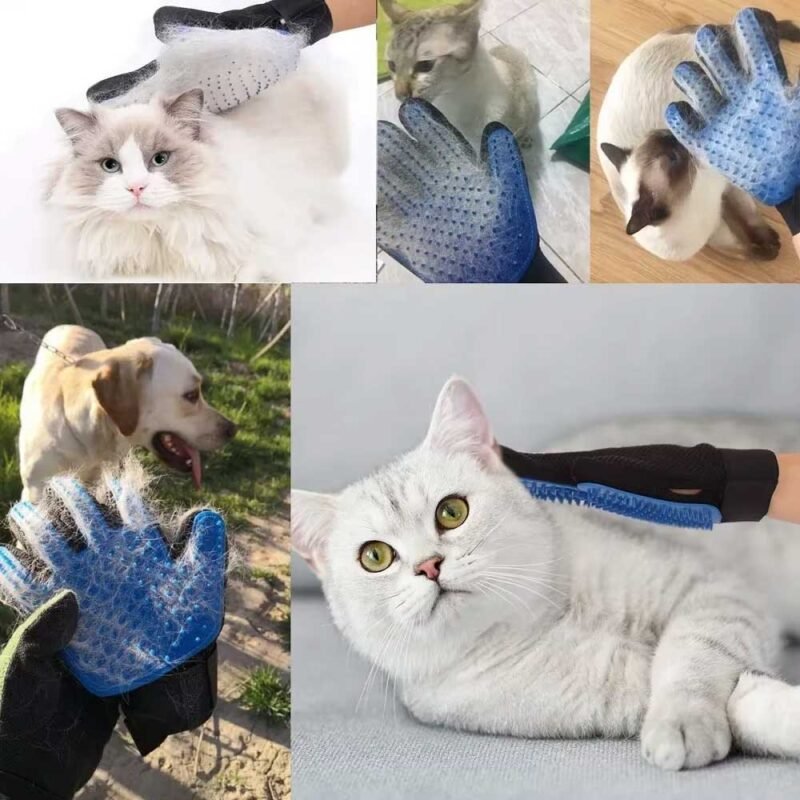 Hund Haarentfernungs handschuhe – Bild 2