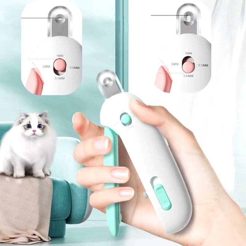 Drücker schere für Hunde und Katzen – Bild 2