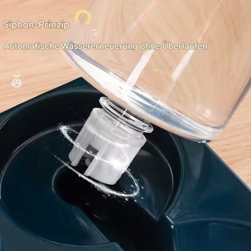 Automatisches Katzenfutter-Wasserspender-Set – Bild 3