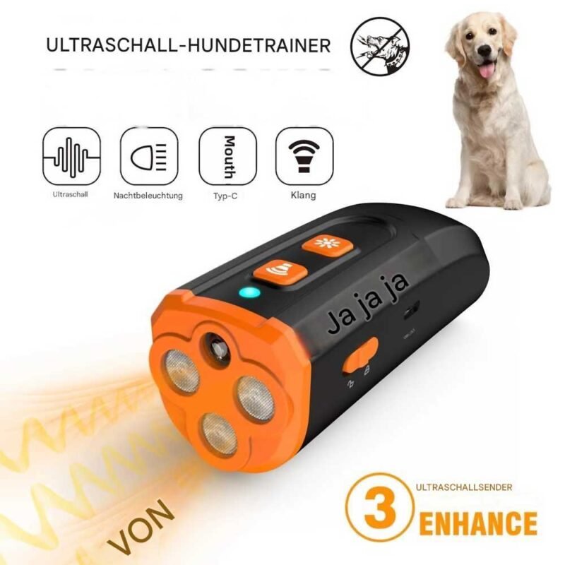 Tragbare Handheld Ultraschall Hund Trainer Schalldämpfer
