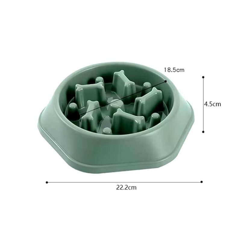 Haustier-Slow-Food-Schüssel-Anti-Erstickung-Feeder – Bild 4