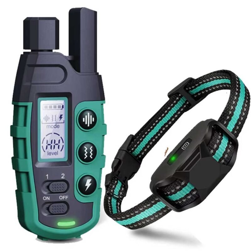 3300 Fuß elektrisches Hundetrainingshalsband mit Fernbedienung – Bild 4