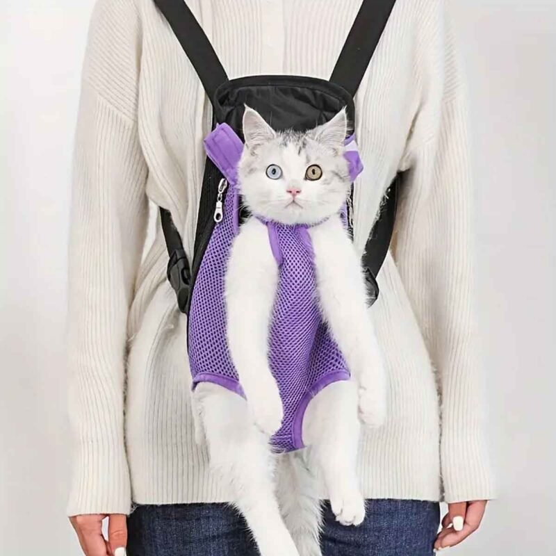 Reiserucksack für Haustiere für Katzen und Hunde – Bild 6