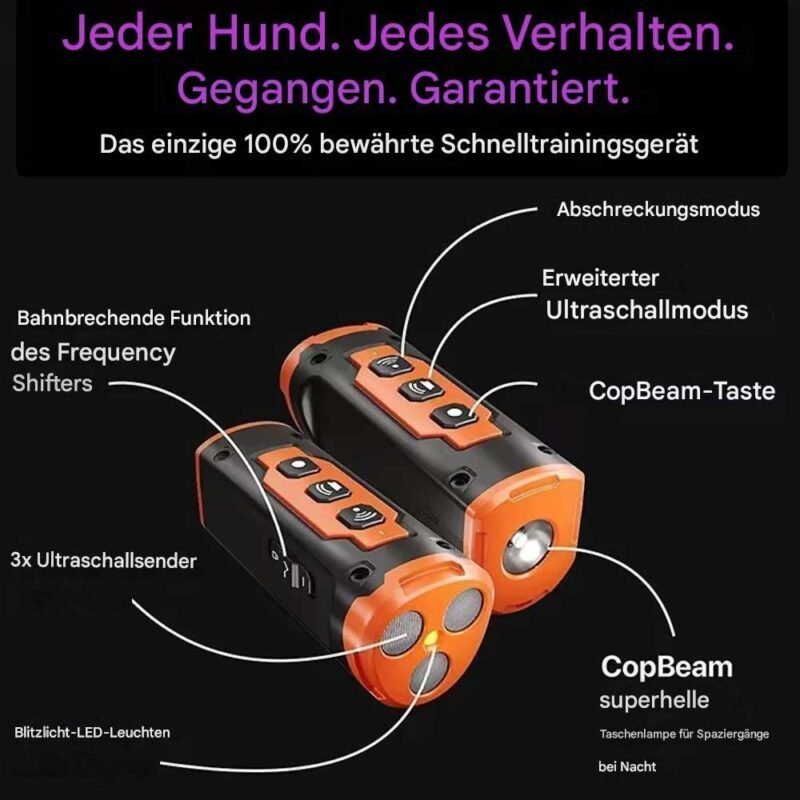 Haustier Hund Repeller Ultraschall-Trainings gerät – Bild 6