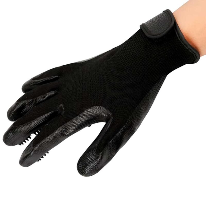 Ein Paar Haarpflege Handschuhe für Haustiere – Bild 6