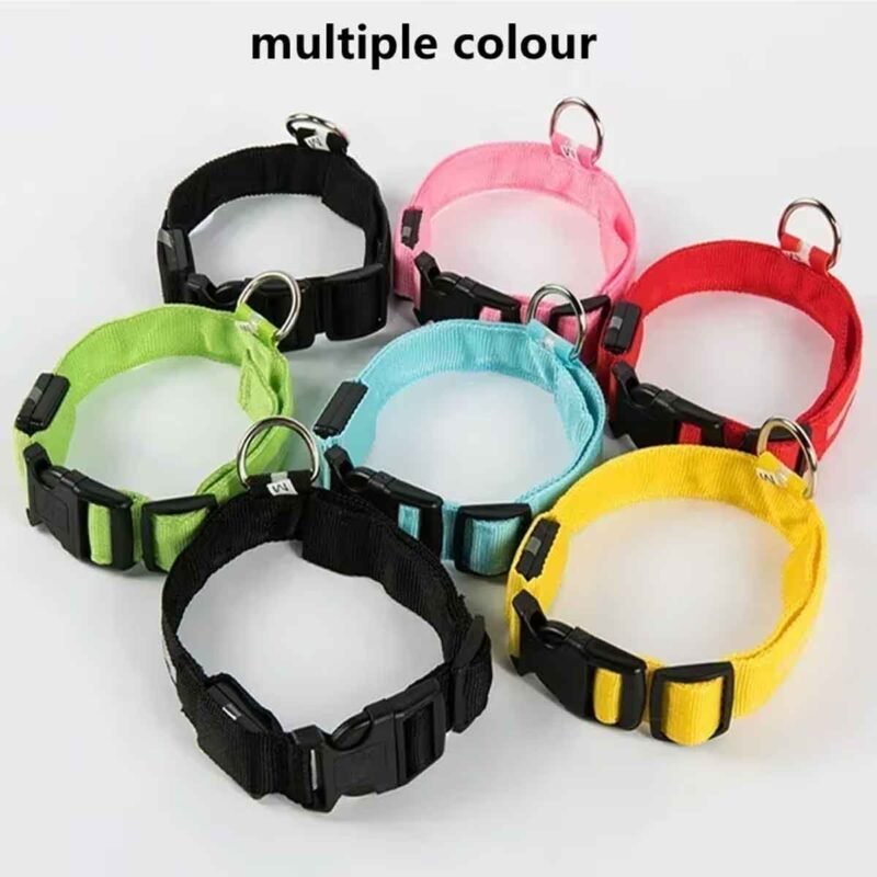 USB Reflektierendes Hundehalsband mit Leuchtfunktion – Bild 7
