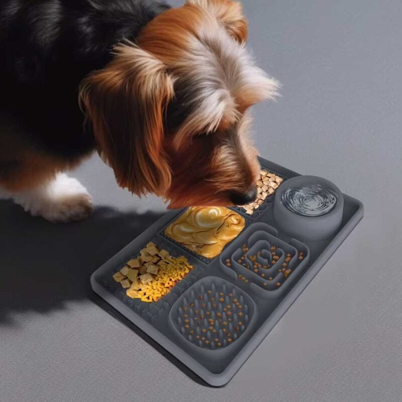 Hundefutter matte Slow Feeding Pad Ess matte – Bild 7