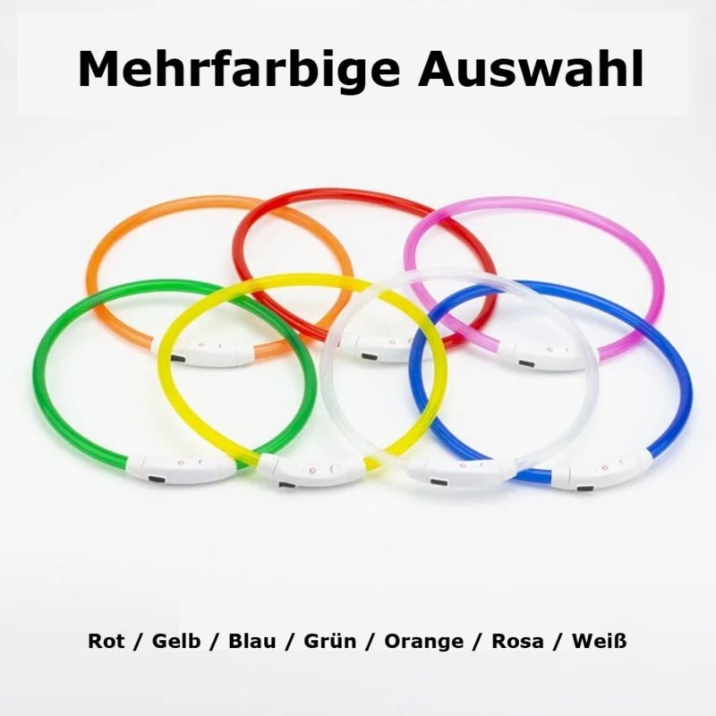 USB Led-hundehalsband Leuchtendes – Bild 13