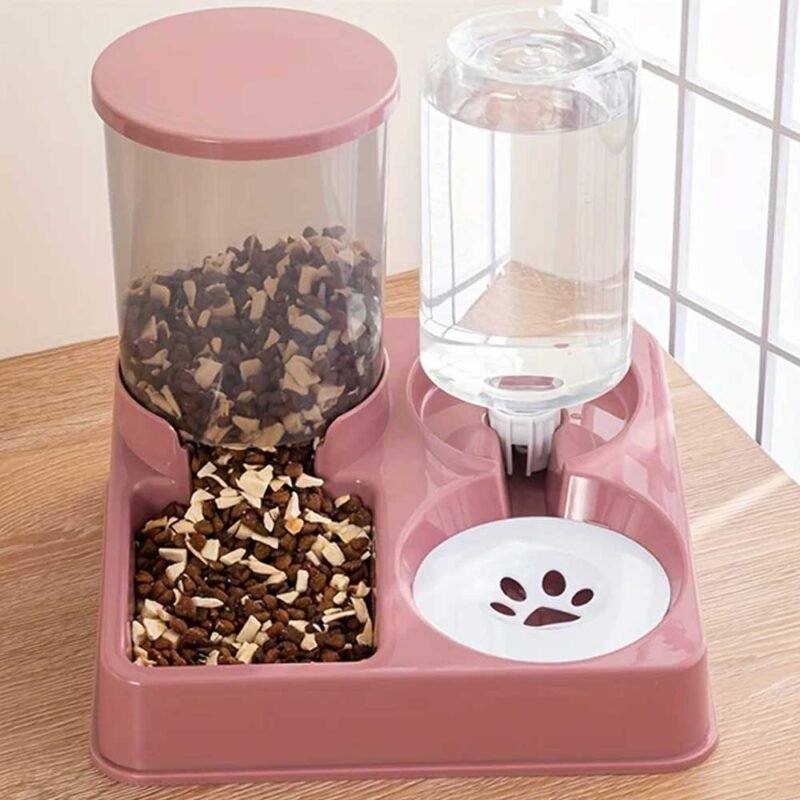 Automatisches Katzenfutter-Wasserspender-Set – Bild 5