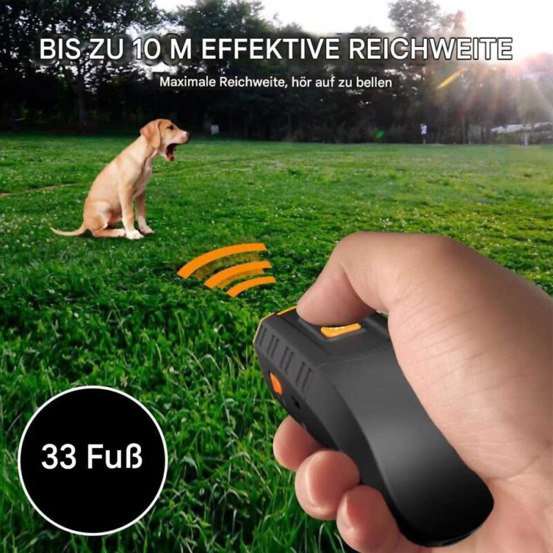 Tragbare Handheld Ultraschall Hund Trainer Schalldämpfer – Bild 8