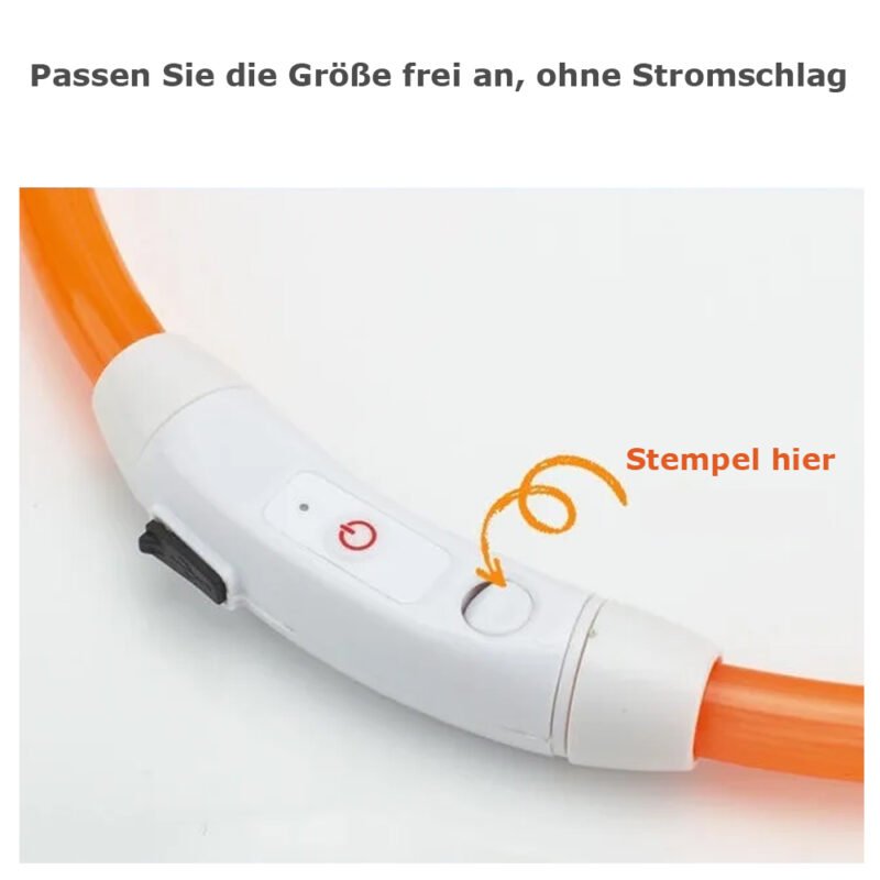 USB Led-hundehalsband Leuchtendes – Bild 12