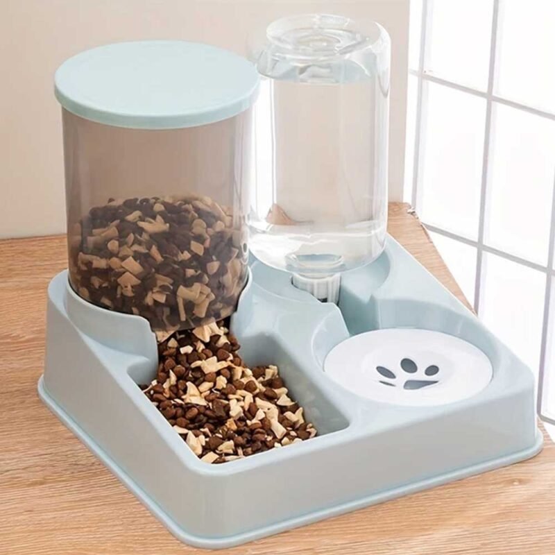Automatisches Katzenfutter-Wasserspender-Set – Bild 6