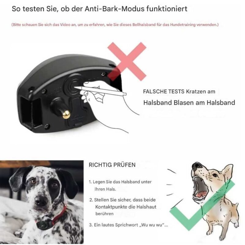Zubehör für Hunde Trainingshilfen Welpentraining Halsband – Bild 9