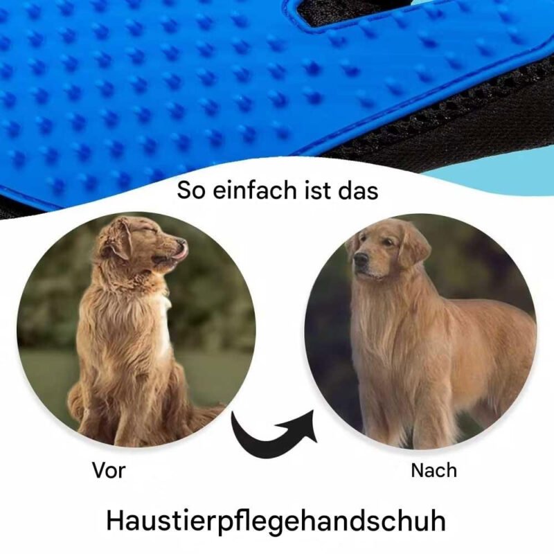 Hund Haarentfernungs handschuhe – Bild 12