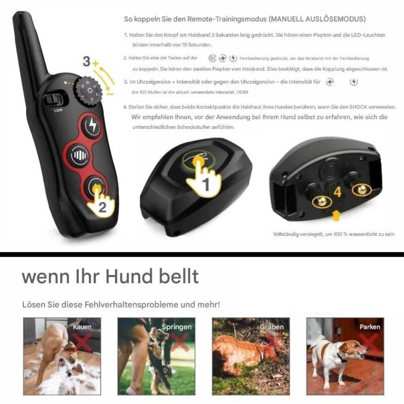 Zubehör für Hunde Trainingshilfen Welpentraining Halsband – Bild 10