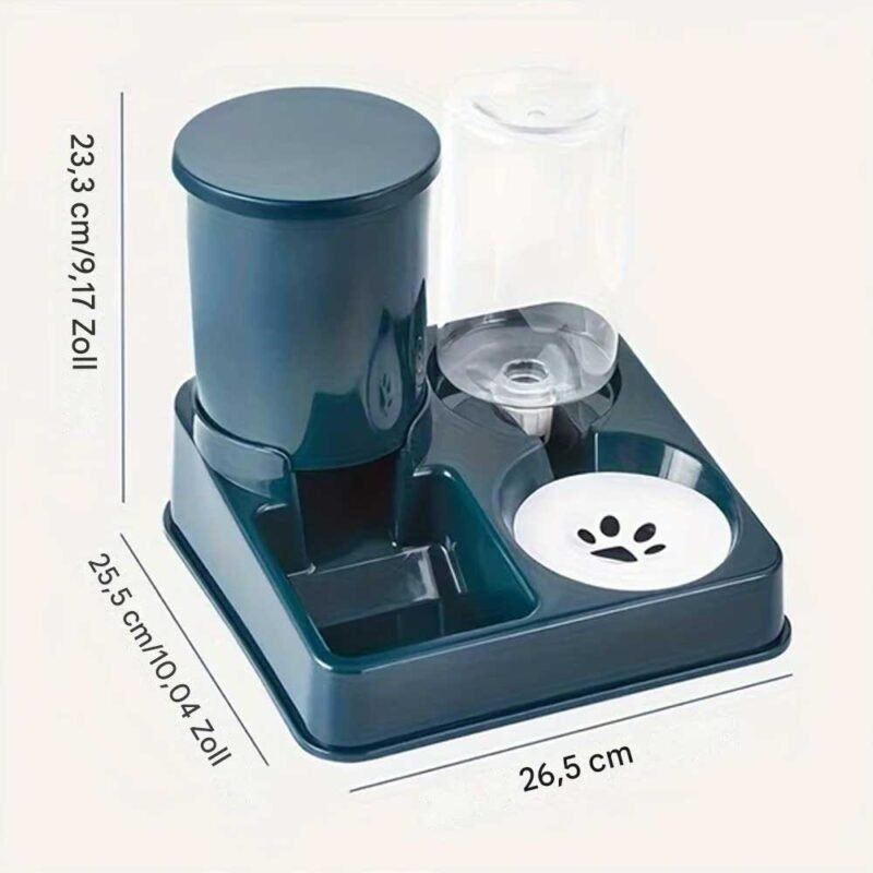 Automatisches Katzenfutter-Wasserspender-Set – Bild 11