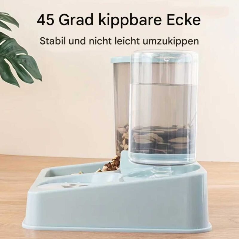 Automatisches Katzenfutter-Wasserspender-Set – Bild 12