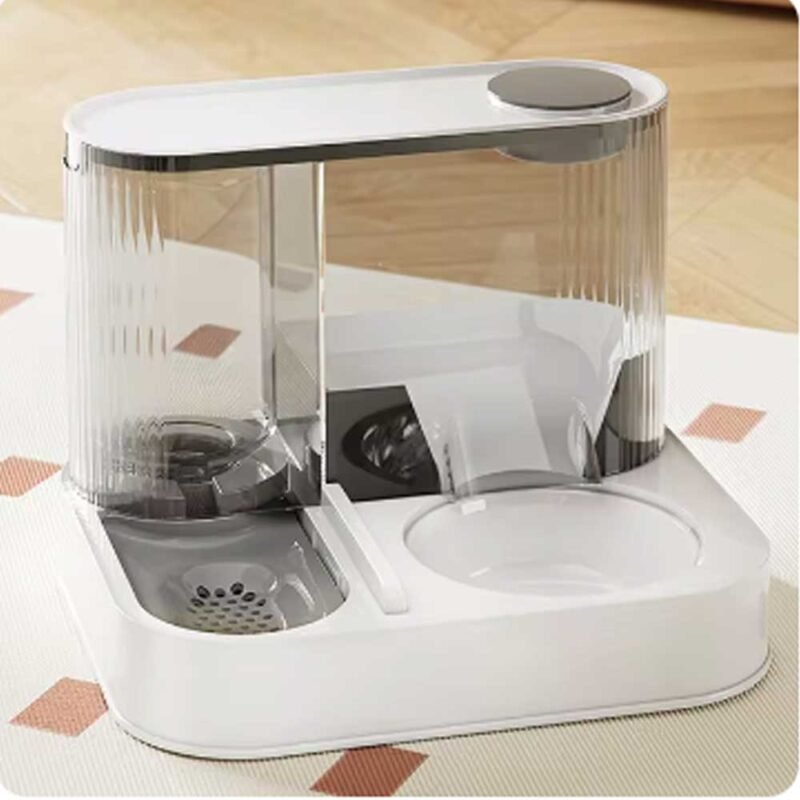 2 in 1 Haustier Katze Feeder automatische – Bild 13