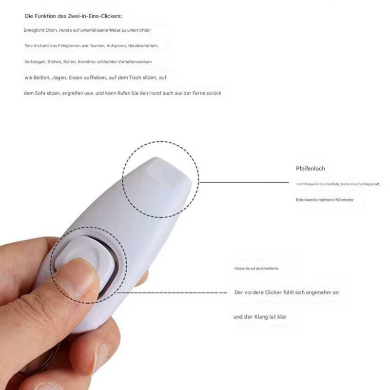 Clicker-Trainingsgerät für Haustiere für Pferde, Esel, Schweine, Schafe, Ziegen – Bild 5