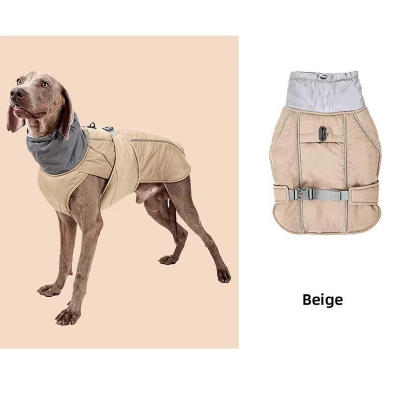 Hunde kleidung Luxus Winterjacke – Bild 13