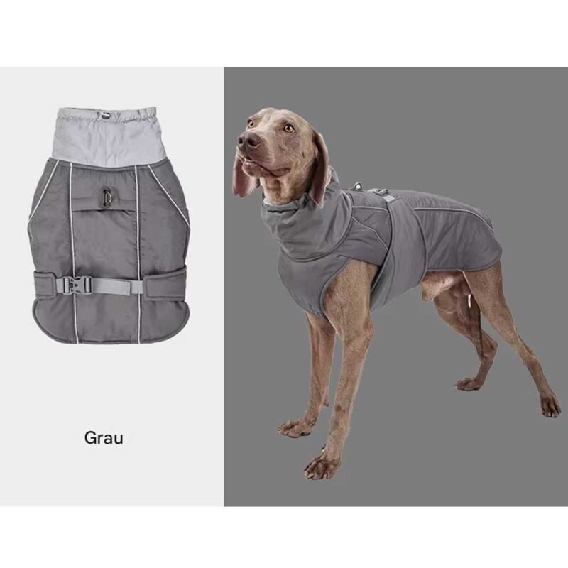 Hunde kleidung Luxus Winterjacke – Bild 14