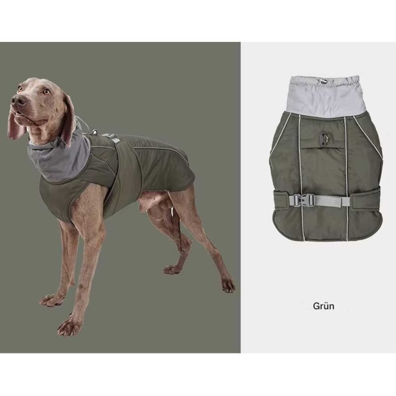 Hunde kleidung Luxus Winterjacke – Bild 15