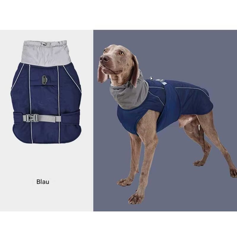 Hunde kleidung Luxus Winterjacke – Bild 16
