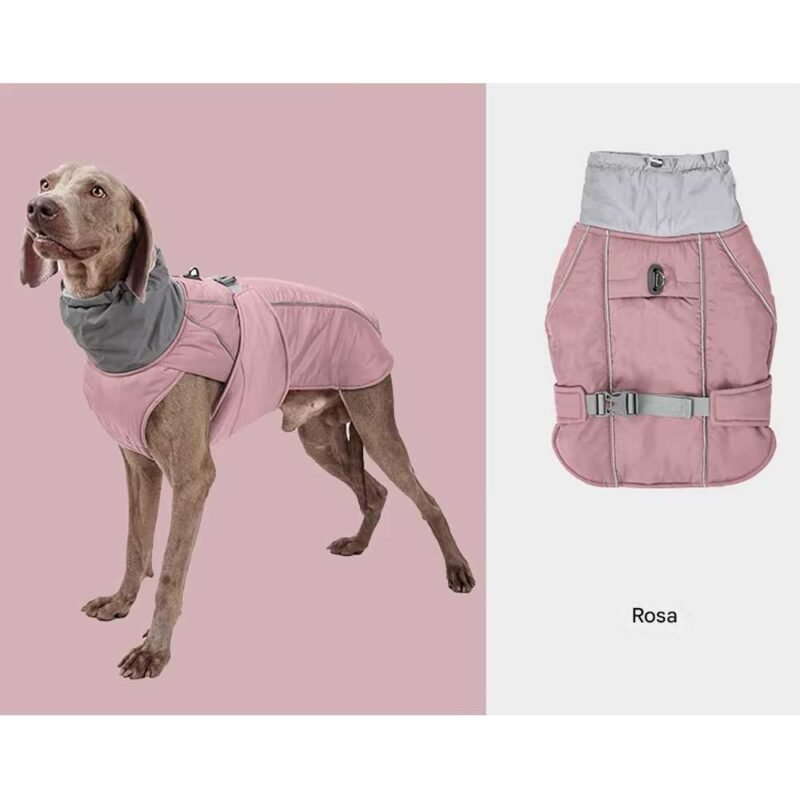 Hunde kleidung Luxus Winterjacke – Bild 17