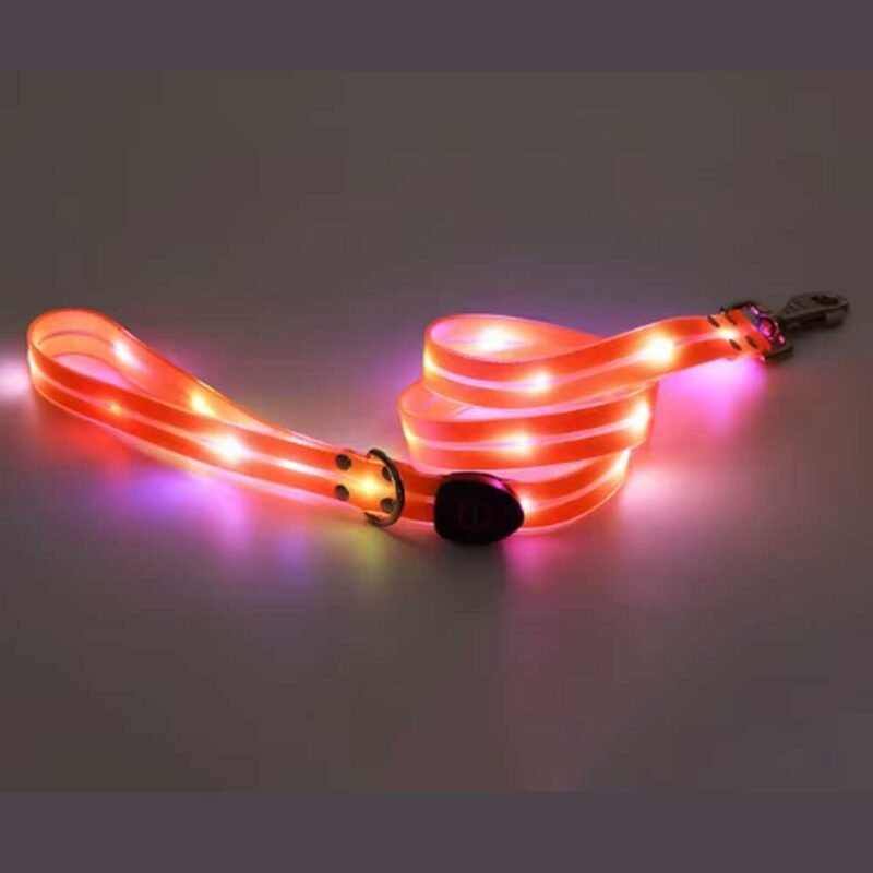 LED leuchten Hundeleine und halsband – Bild 17