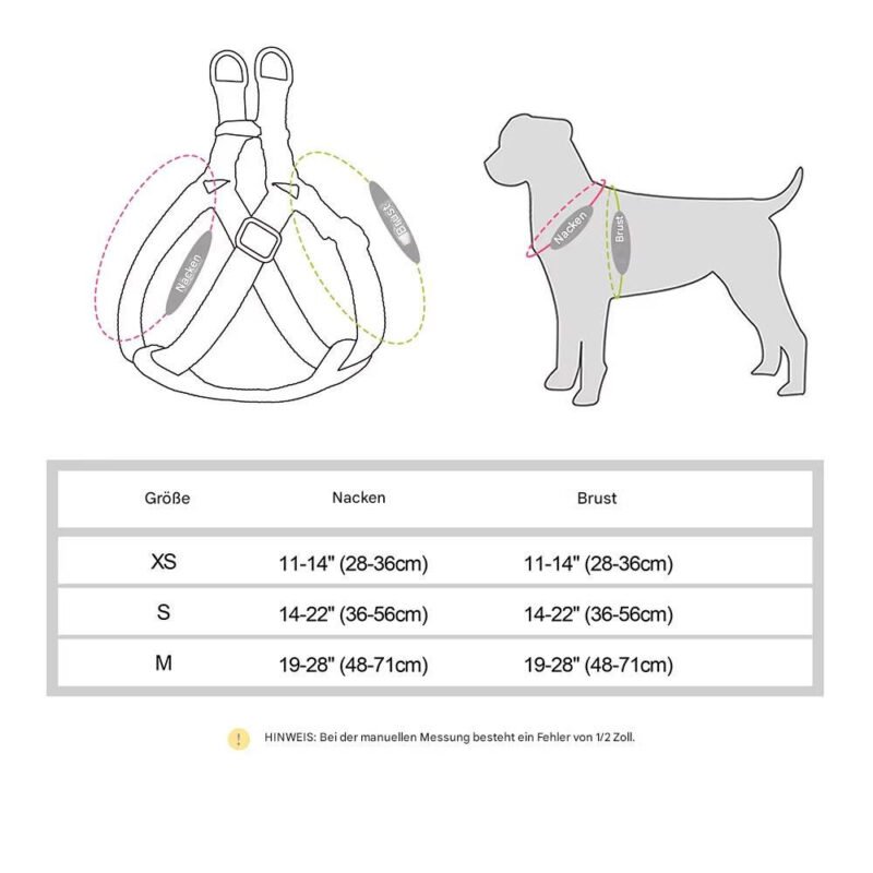 Personalisierte Hundegeschirr weiche Nylon  reflektierende Haustier Weste – Bild 3