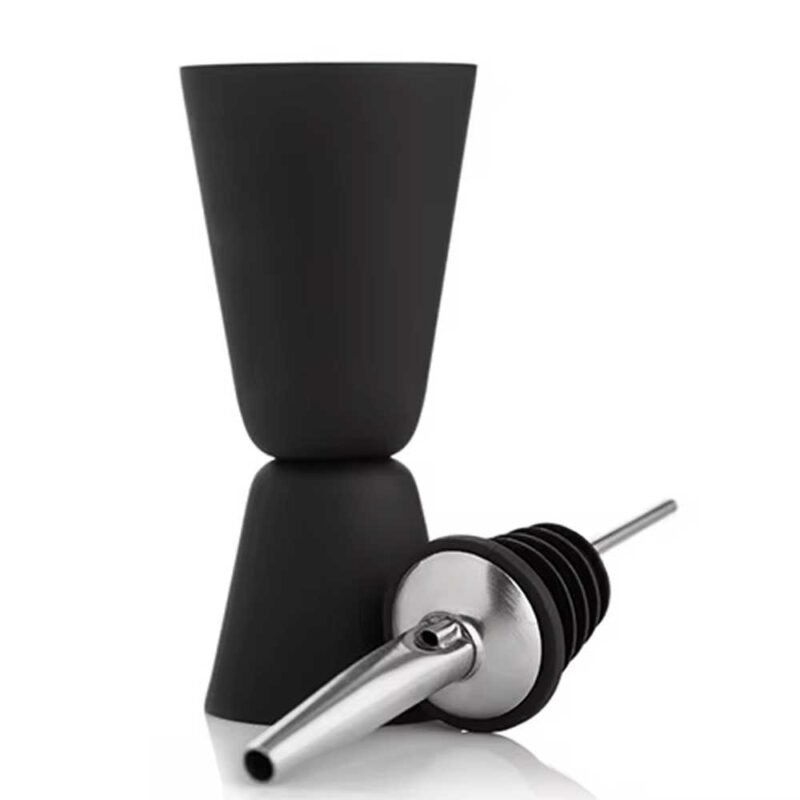 1pc Flaschen düse Ausgießer Öl/Mund mit Flaschenverschluss Kork Weinflasche rot trocken Topf Plug Oliven spender – Bild 2