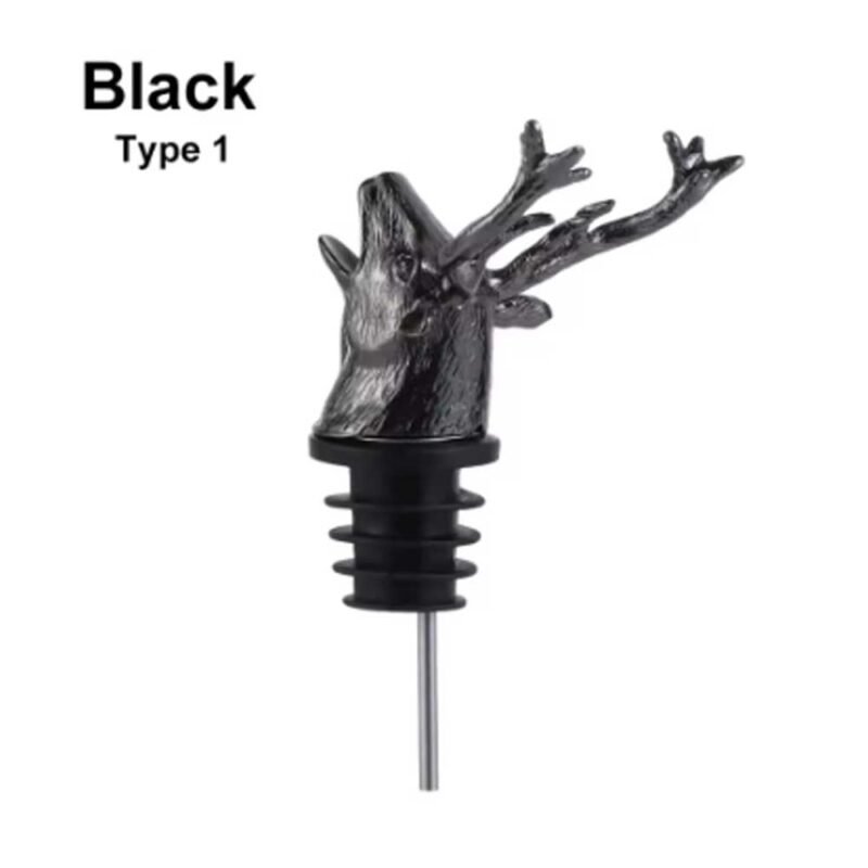 1pc Flaschen düse Ausgießer Öl/Mund mit Flaschenverschluss Kork Weinflasche rot trocken Topf Plug Oliven spender – Bild 30